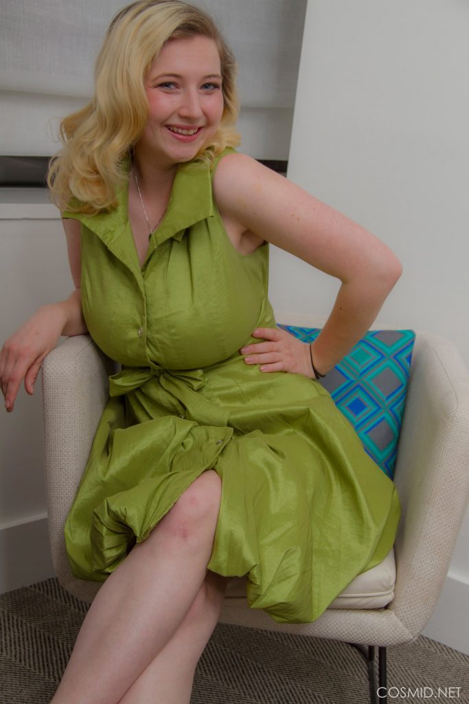 Mim Turner Green Dress Cosmid