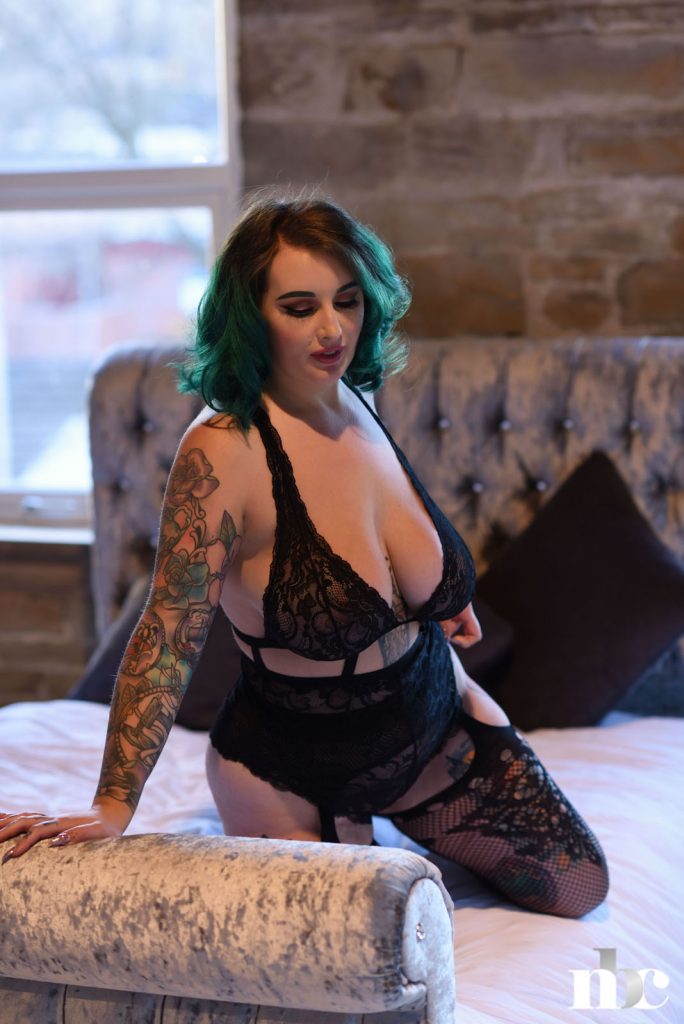 Galda Lou Tattoos And Lingerie Nothing But Curves