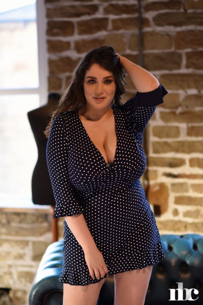 Bella Brewer Polka Dot Dress Nothing But Curves