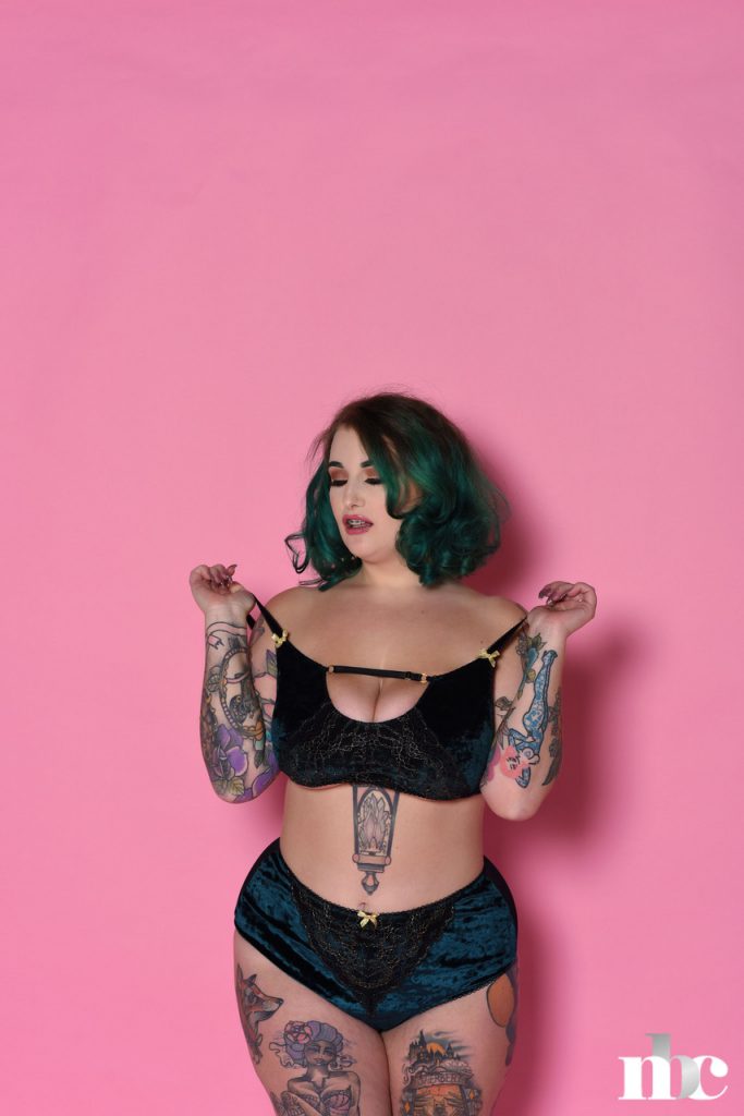 Galda Lou Inked Up and Thick Nothing But Curves