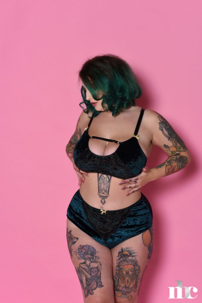 Galda Lou Inked Up and Thick Nothing But Curves