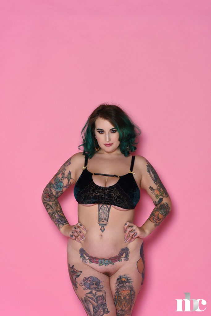 Galda Lou Inked Up and Thick Nothing But Curves