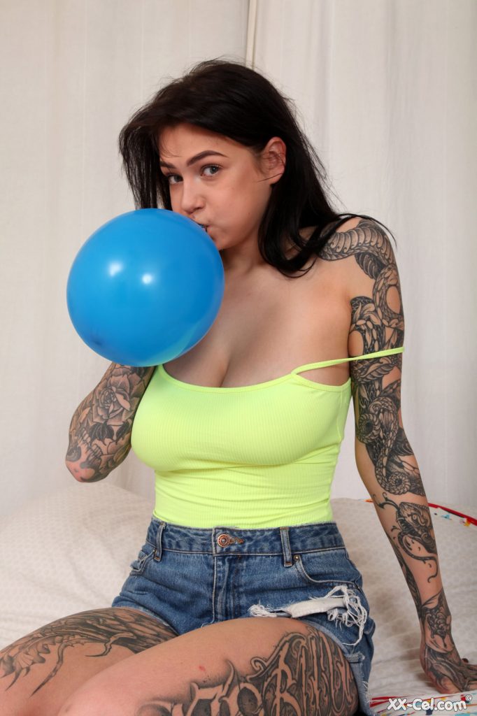 Evgenia Talanina in Balloons at XX Cel