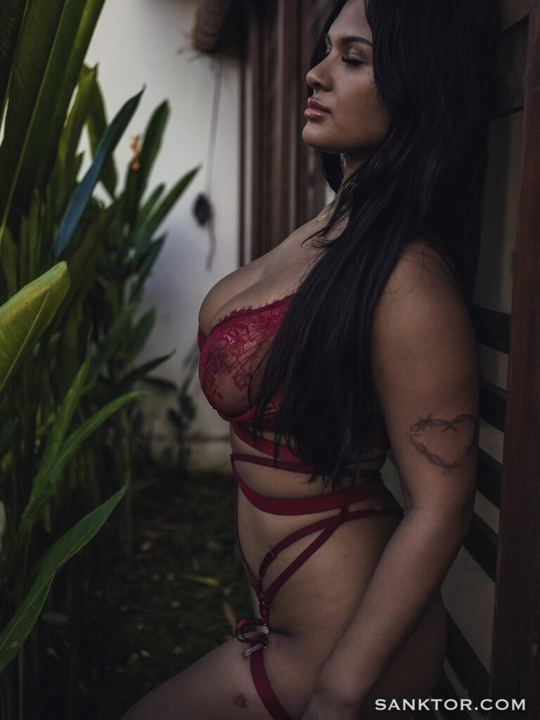 Kimberly Red Lingerie Sanktor