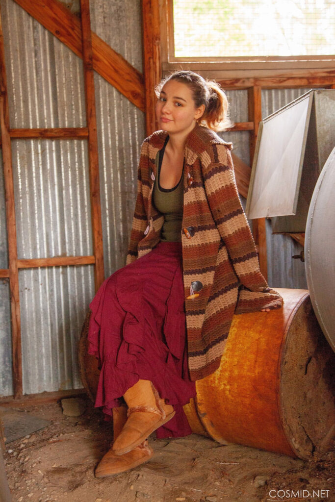 Sarah P Takes It Off In The Shed Cosmid