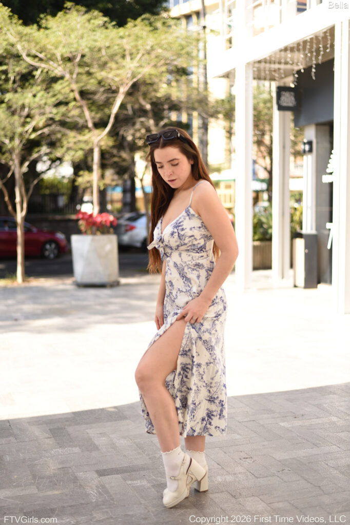 Bella Busty Flower Dress FTV Girls