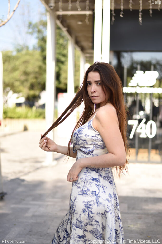 Bella Busty Flower Dress FTV Girls