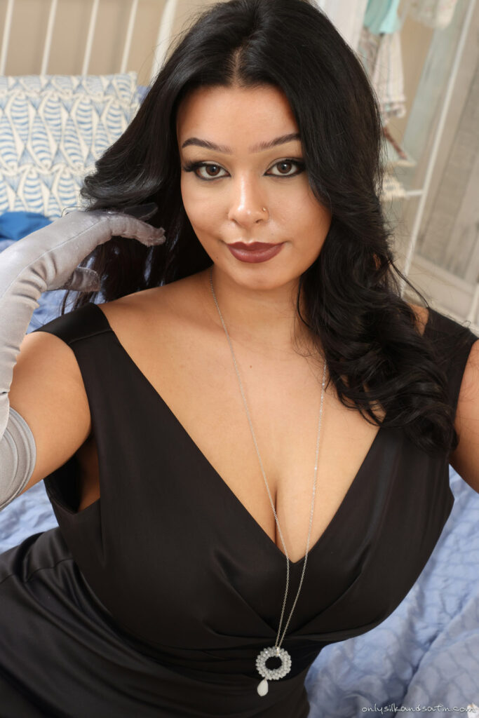 Arabella X Black Dress Only Silk And Satin